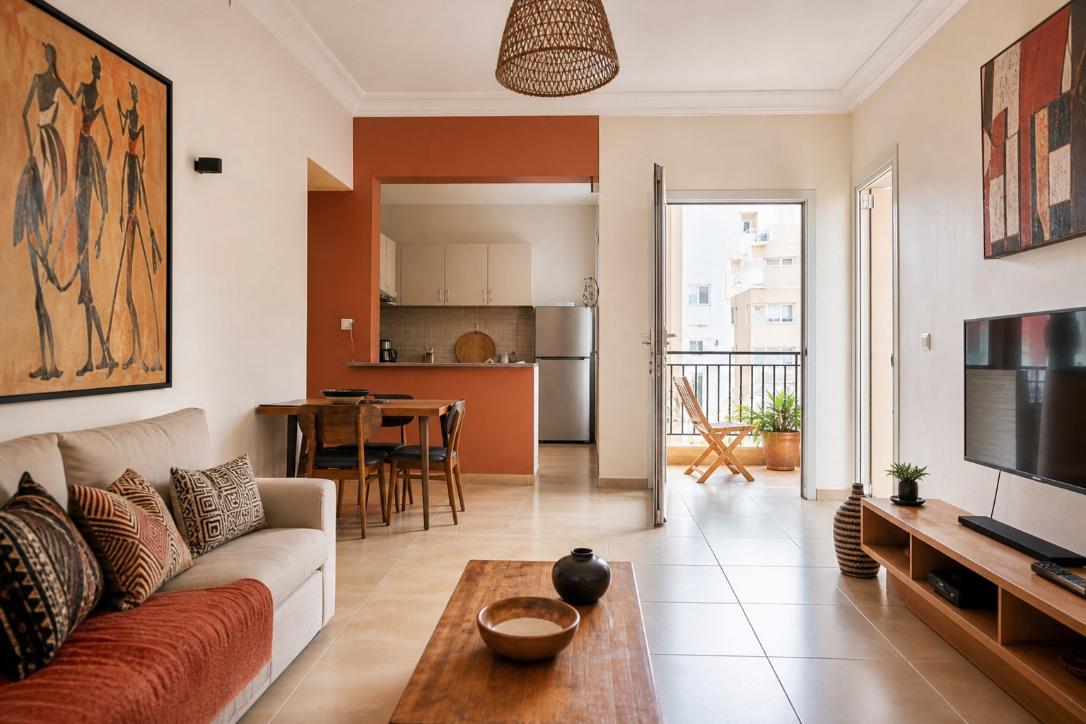 Appartement F2 meublé à Yoff Virage, Dakar