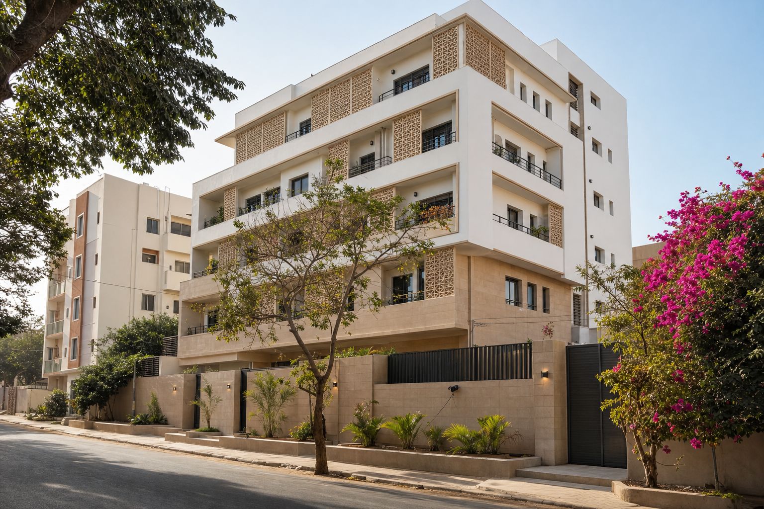Appartement F4 familial à Mermoz, Dakar